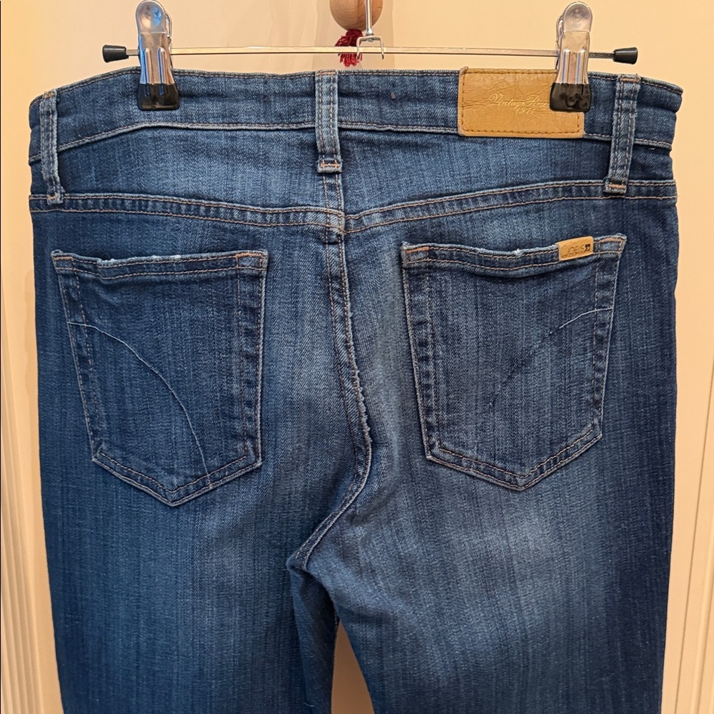 Joe’s Dark Wash Straight Ankle Leg Jeans - Picture 4 of 5